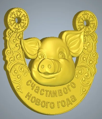 Подкова с хрюшками, фото 2
