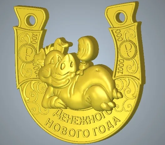 Подкова с хрюшками, фото 3