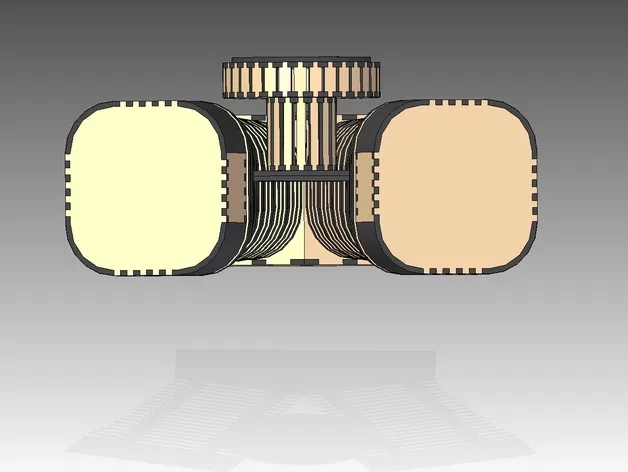 Ночник wooden v2 engine, фото 5