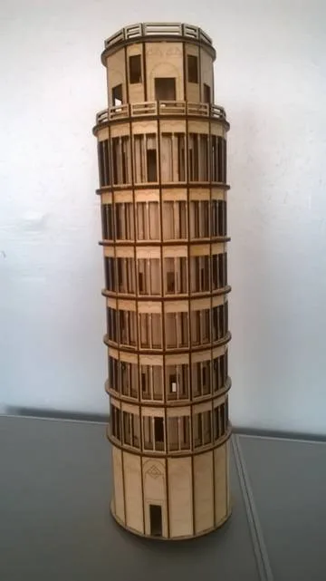 Пизанская башня 4 мм