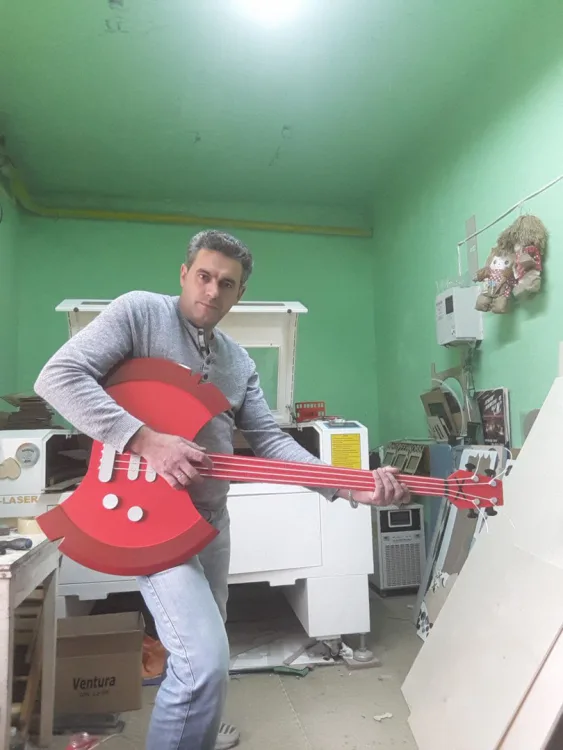 Топор гитара полка, фото 2