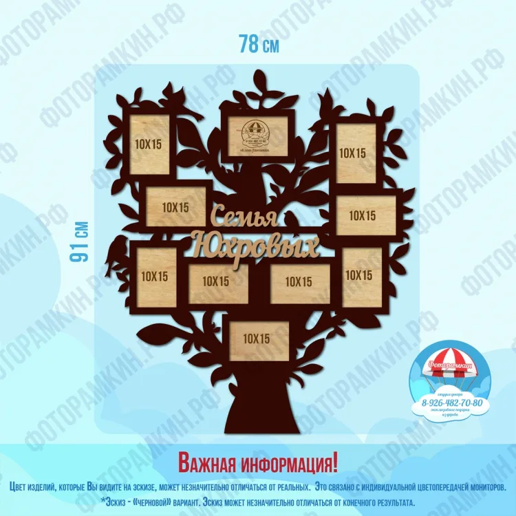 Семейные деревья Семья Юхровых