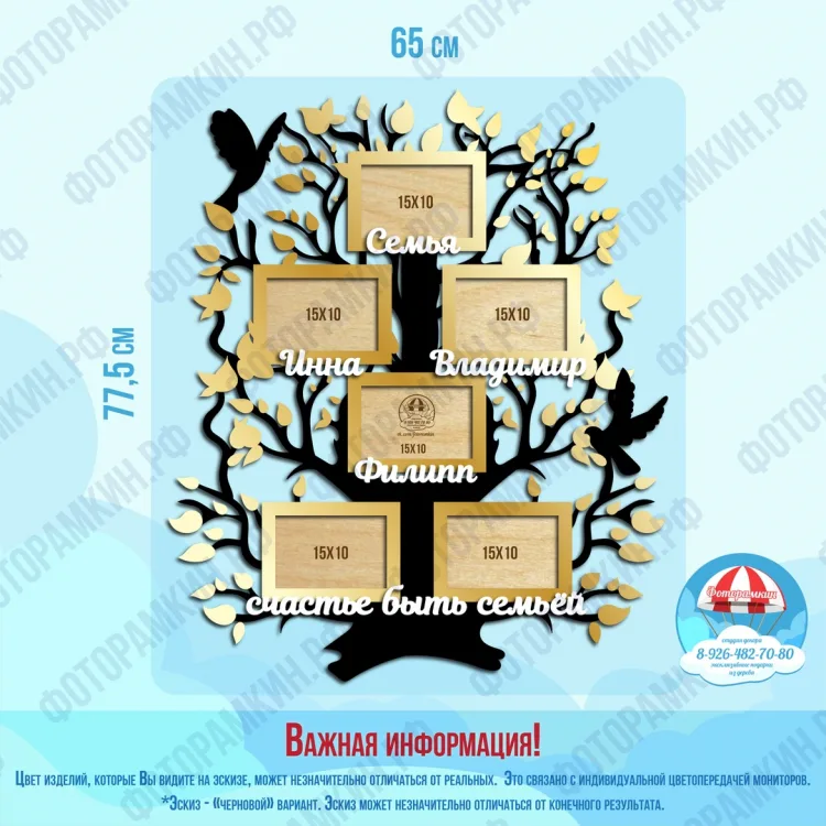 Семейные деревья 70