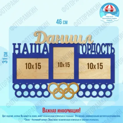 Медальница Наша гордость Даниил