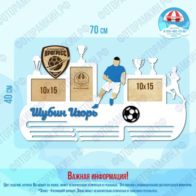 Медальница Шубин Игорь