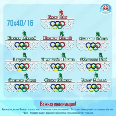 Медальница хоккей