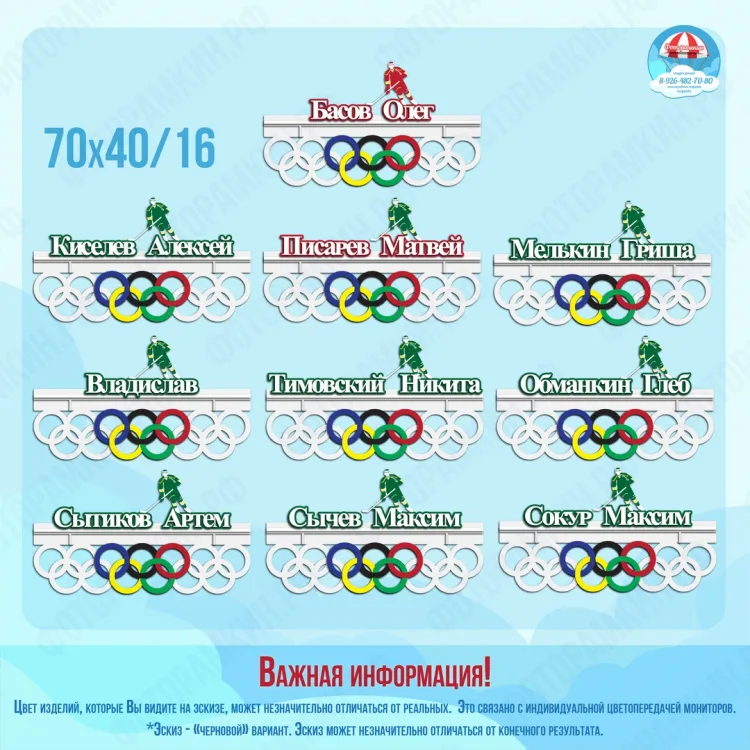 Медальница хоккей