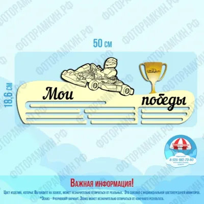 Медальницы мои победы