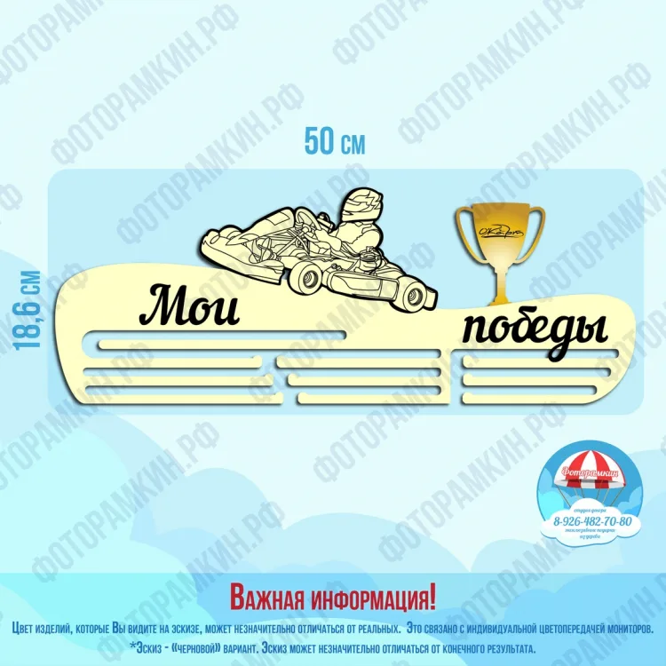 Медальницы мои победы