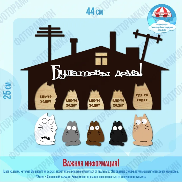 Ключницы Булатовы Дома!