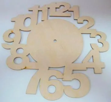 Часы цифры 2