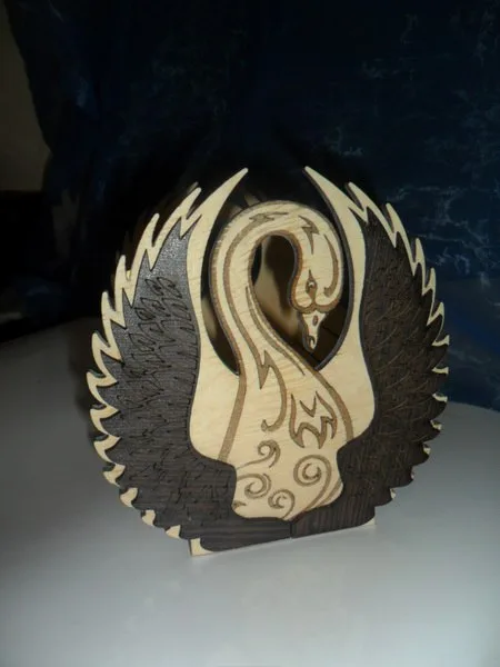 Корзинка лебедь?
