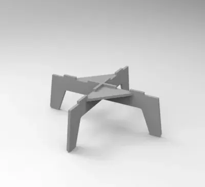 Столик 750x750x350
