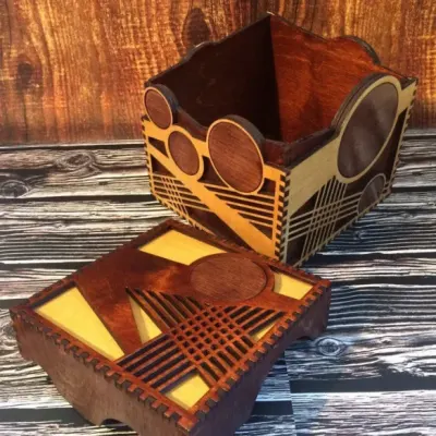 Шкатулка с кружками