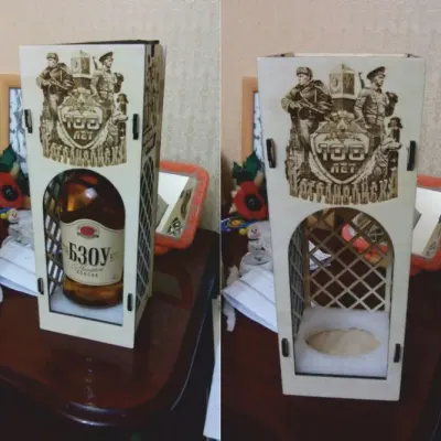 Коробка для бутылки вина 7