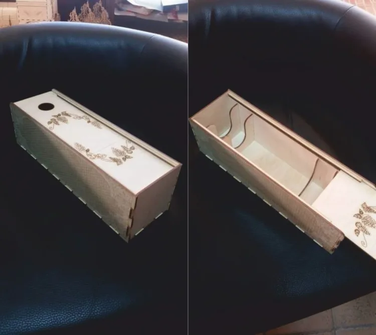 Коробка для бутылки вина 4