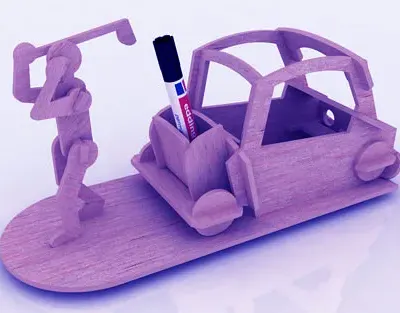 Мини карандашница Гольф