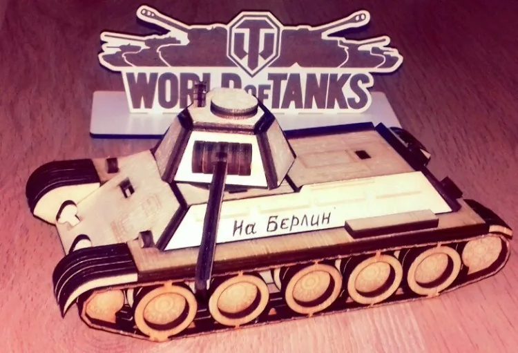 Танк Т-34 СССР WOT На Берлин