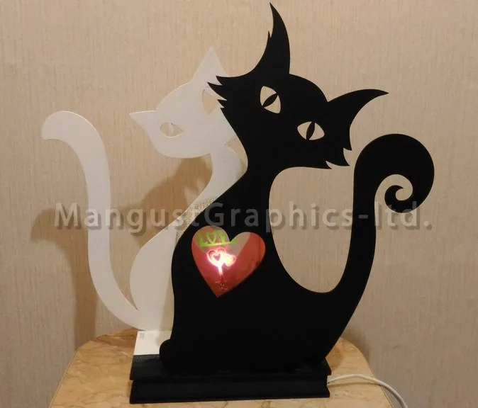 Светильник кошки Love