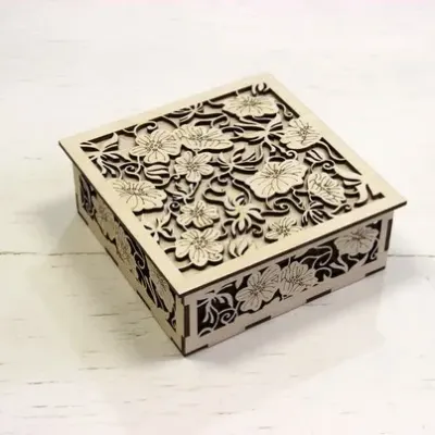 Коробочка цветы 2