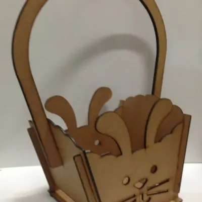 Коробка-корзинка кролик
