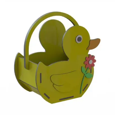 Корзинка уточка