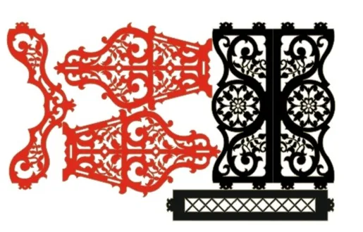 Корзинка плоская