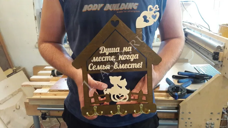 Ключница с котами