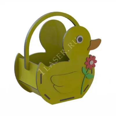 Корзинка Уточка