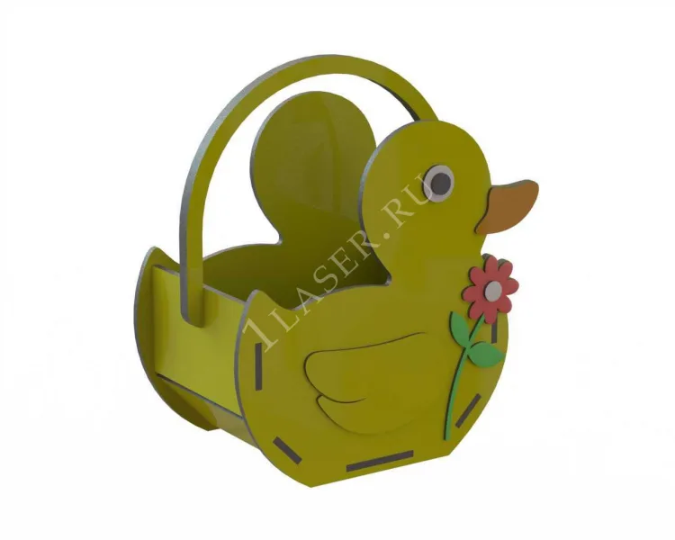 Корзинка Уточка