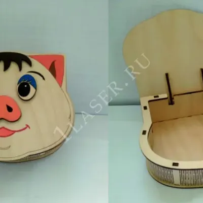 Коробка Свинка