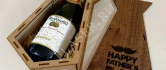 Макет коробочки-галстука
