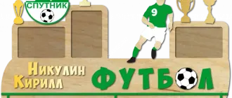 Медальница Футболист