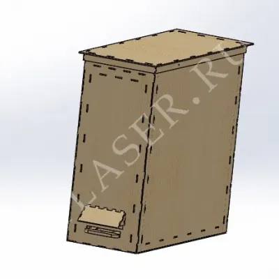 Модель ловушки для пчёл