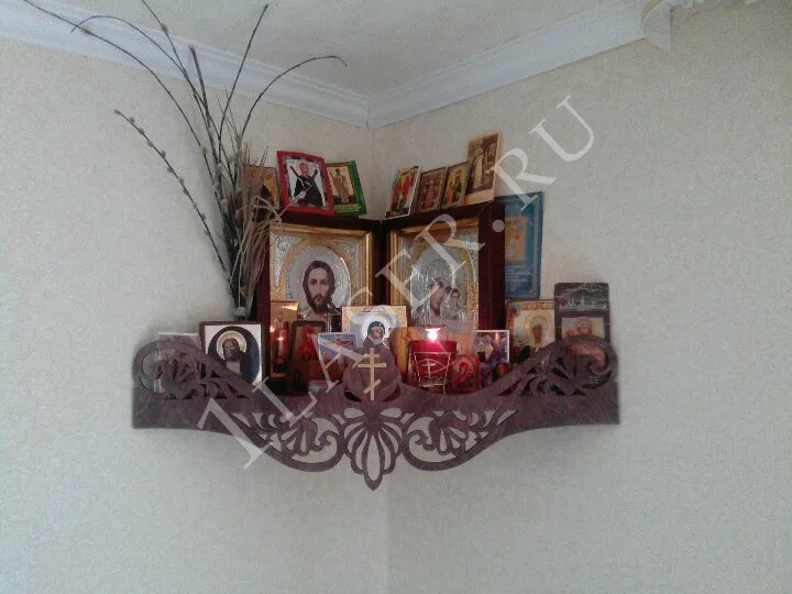Полка для икон