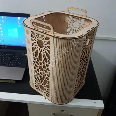 Резная корзина