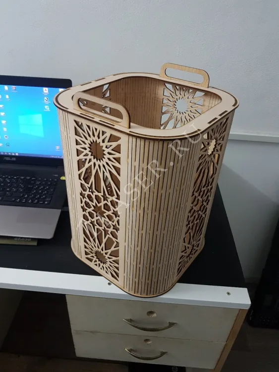 Резная корзина