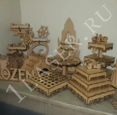 Сборник из 6ти кэнди баров, подставка для пирожных, кексов