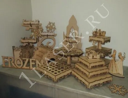 Сборник из 6ти кэнди баров, подставка для пирожных, кексов