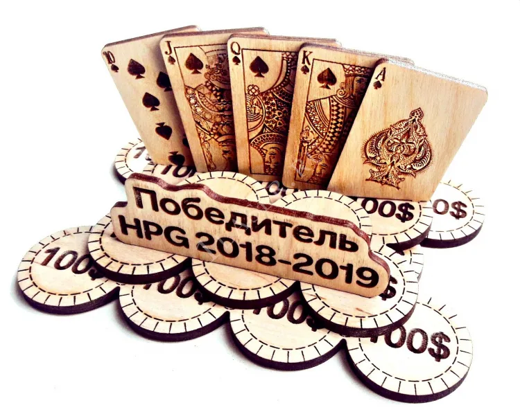 Сувенир на стол Карты