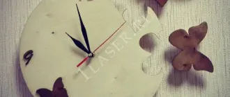 Часы с бабочками