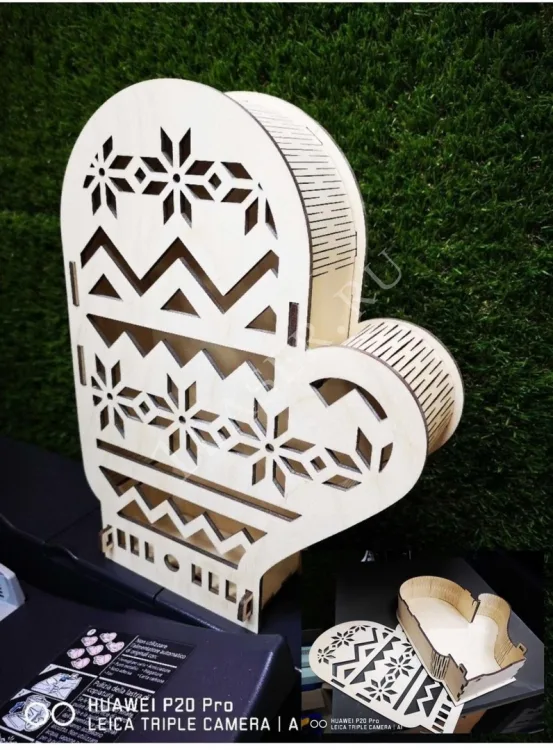 Шкатулка Варежка