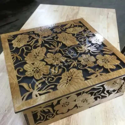 Шкатулка для лазерной резки