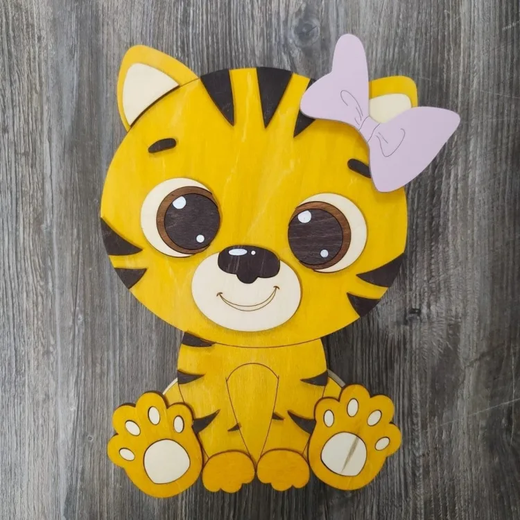 Подарочная коробка тигр