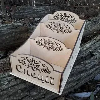 Ящик для специй, салфетница ,солянки, подставки под горячее, чайный домик