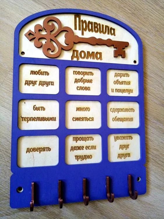Ключница Правили дома