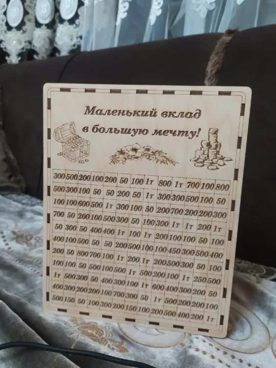 Макет копилки, размеры 15х20х25