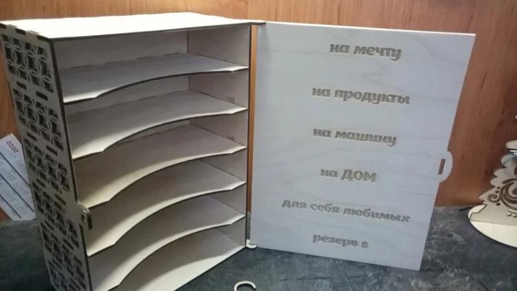 Касса семьи, копилка, купюрница, фото 3