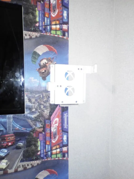 НАСТЕННАЯ ПОЛКА ДЛЯ ПРИСТАВКИ XBOX ONE S, фото 3