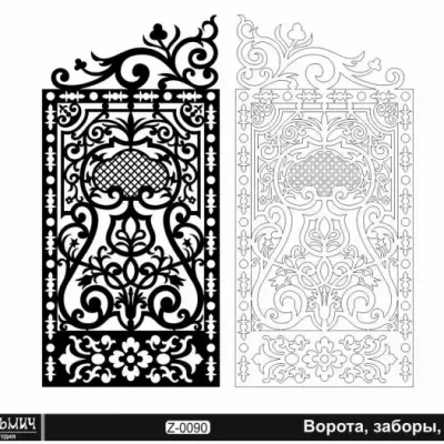 Ажурные ворота